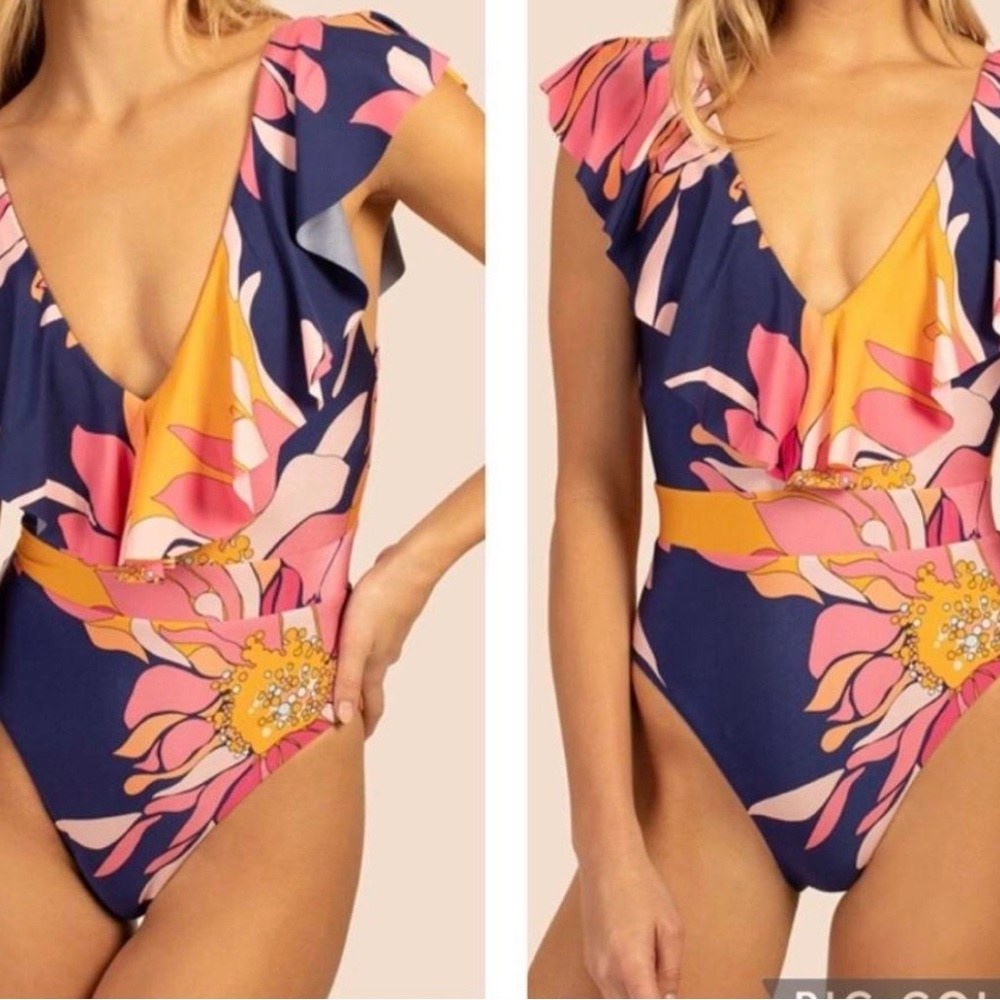 Trina Turk breeze one piece size 14